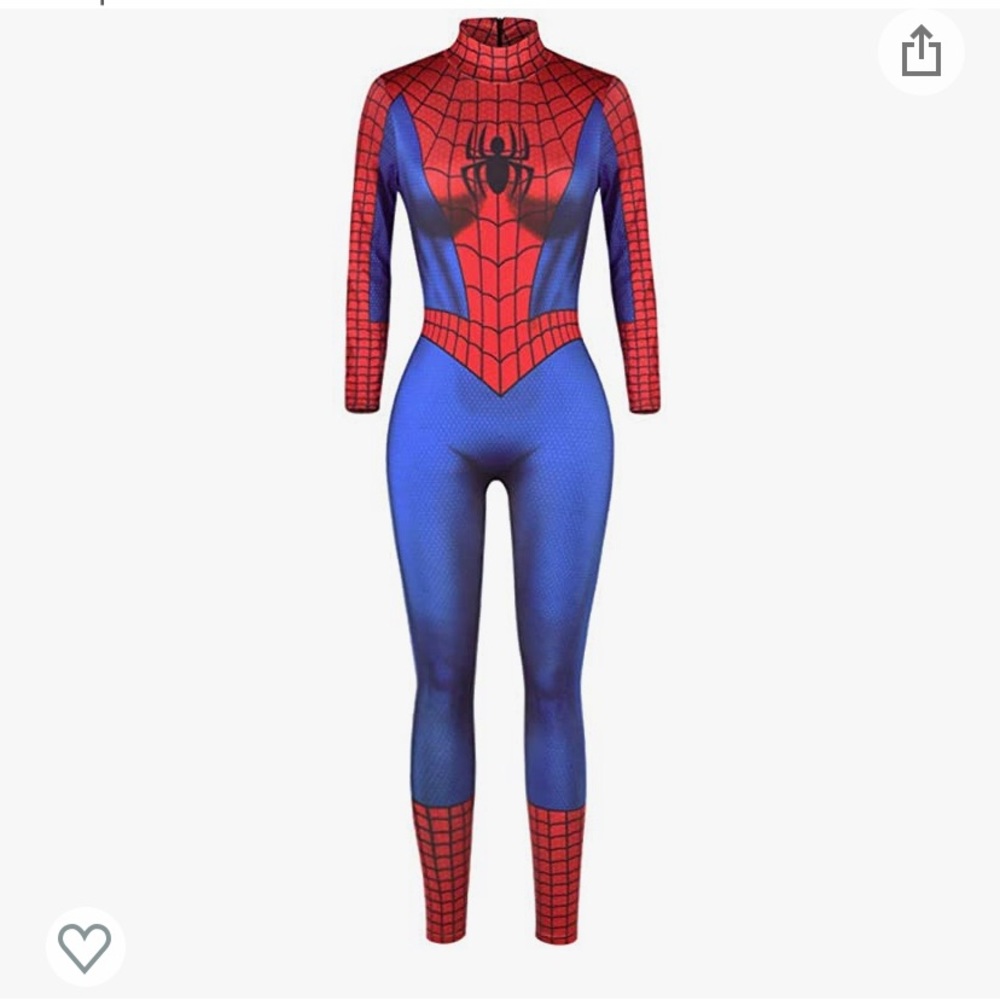 Spider man/ spider woman cosplay body suit
